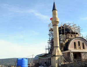 Orman alanına caminin yolu açıldı