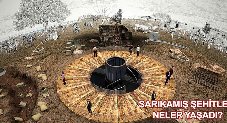 Sarıkamış Panorama Müzesi savaş meydanı gibi