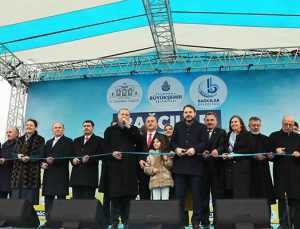 Recep Tayyip Erdoğan, Bağcılar’da 36 tesisi hizmete açtı