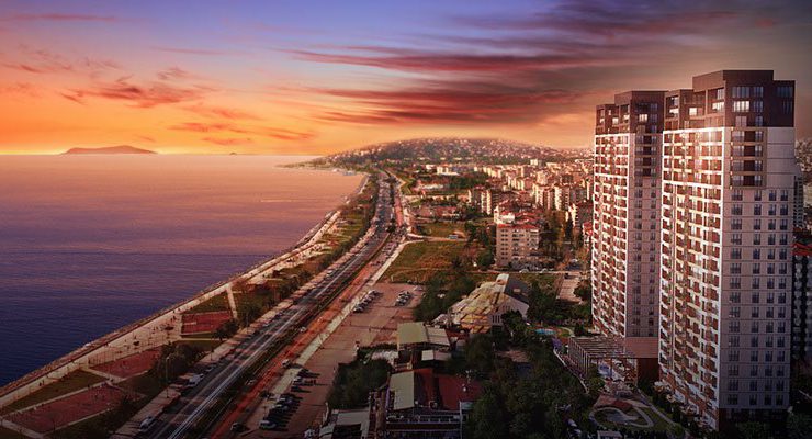 DKY Sahil’den Kartal’ın deniz manzarası seyredilir