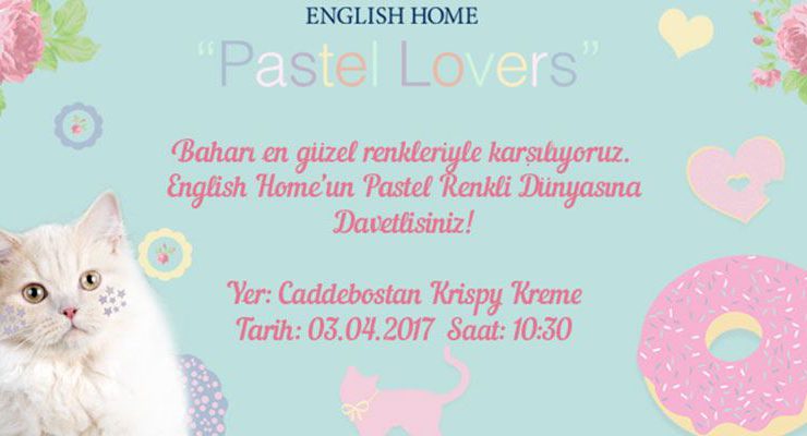 English Home, Pastel Lovers koleksiyonunu lanse edecek