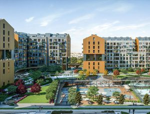 3S Firuze Konakları’ndan Küçükçekmece Gölü manzarası