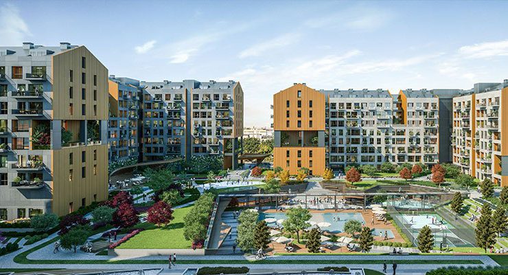 3S Firuze Konakları’ndan Küçükçekmece Gölü manzarası