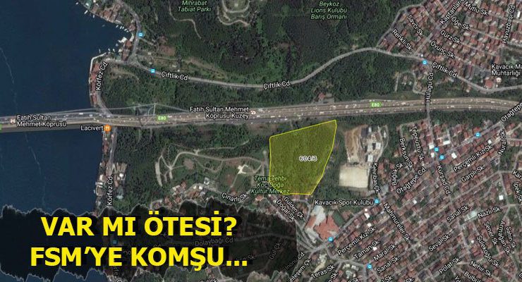 Beykoz’da askeri alanda kalan icradan satılık arsa