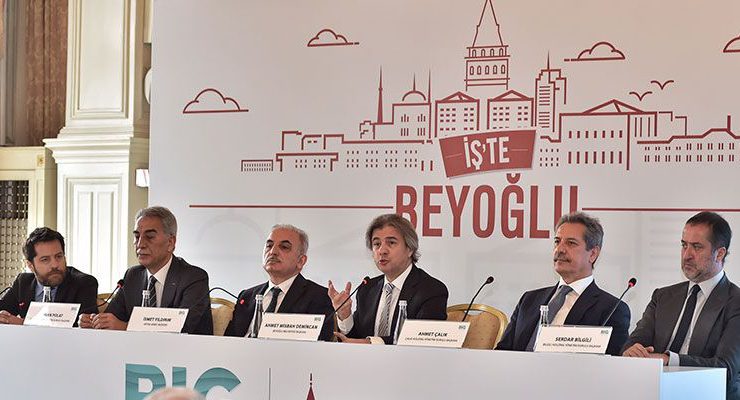 Beyoğlu’nda 3 yılda 10 milyar dolarlık yatırım yapılacak