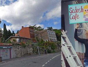 Seda Akgül Balat’ta cafe açtı