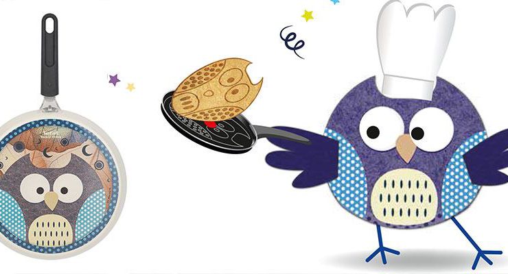 Tefal Baykuş Krep Tavası ile atölye evinize geldi