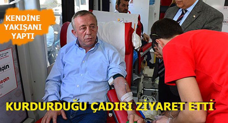 Ali Ağaoğlu şirketinde kan bağışı kampanyası başlattı