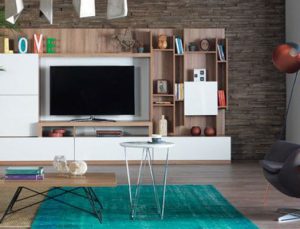 Kardia TV ünitesi dekorasyonunuzu hareketlendiriyor