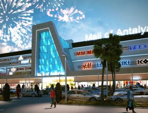 Mall of Antalya AVM açıldı