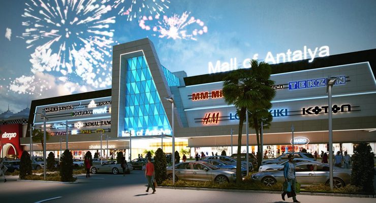 Mall of Antalya AVM açıldı