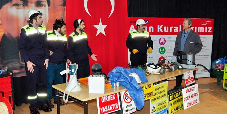 Çimentocular iş güvenliğinde tüm sektörlere örnek olacak