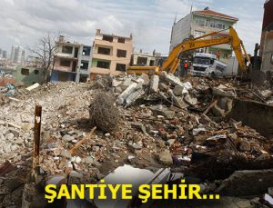 İstanbul’un yarım asırlık binaları birer birer yıkılıyor