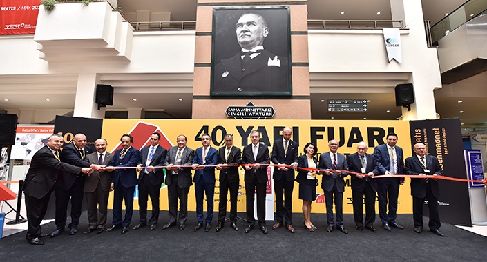 40. Yapı Fuarı–Turkeybuild İstanbul kapılarını açtı