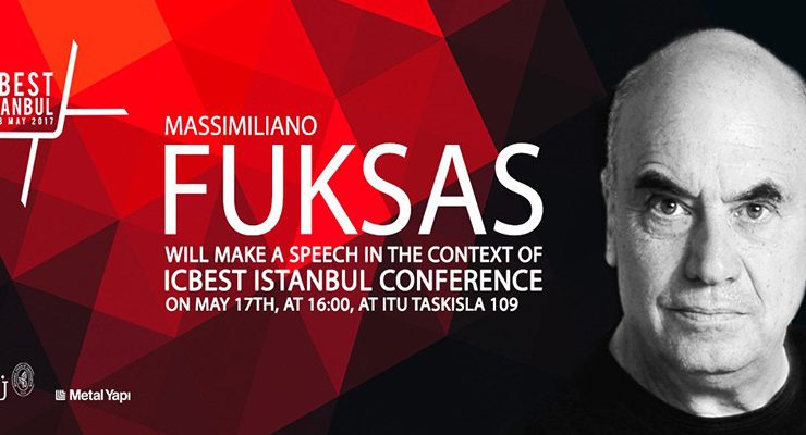 Dünyaca ünlü mimar Massimiliano Fuksas 17 Mayıs’ta İTÜ’de