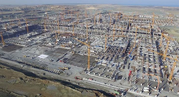 3. Havalimanı’nın yarısından fazlası tamamlandı