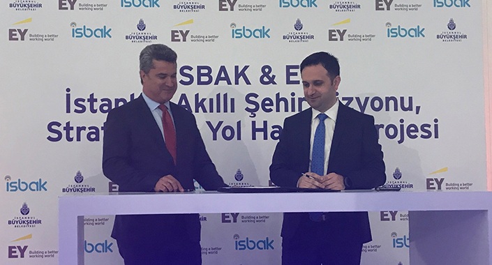 Akıllı Şehir Projesi’nde İSBAK ve EY Türkiye işbirliği