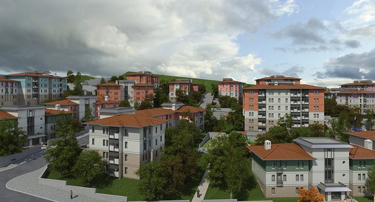 TOKİ’den Manisa’ya mahalle konseptinde 748 konut