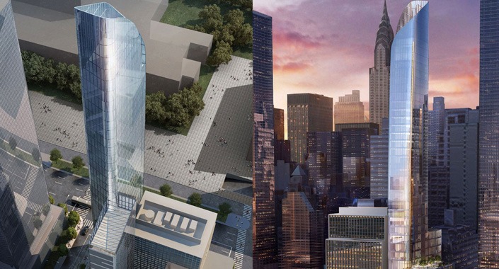 New York Yeni Türkevi Binası lale şeklinde yükseliyor
