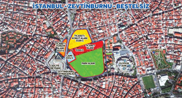 Emlak Konut Zeytinburnu Beştelsiz Arsası’nı ihaleye çıkarıyor