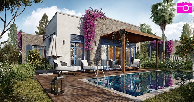 Nef Yalıkavak’ta 500 yazlık villa bulunuyor