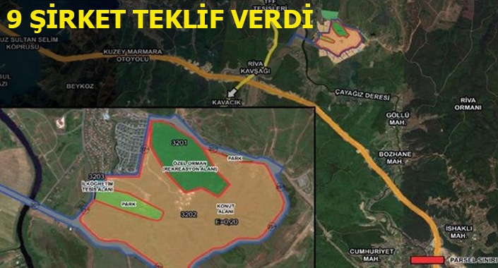 Emlak Konut Riva arsasına en yüksek teklif Eltes İnşaat’tan