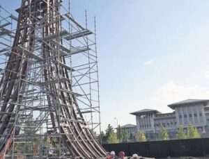 15 Temmuz Şehitler Abidesi’nin yapımı sürüyor