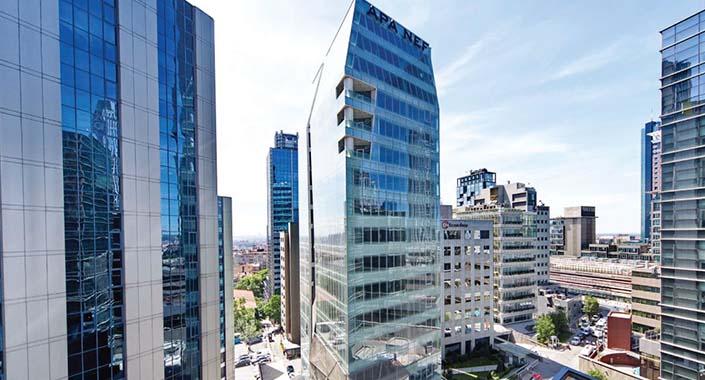 Apa Nef Plaza’da hayat başladı