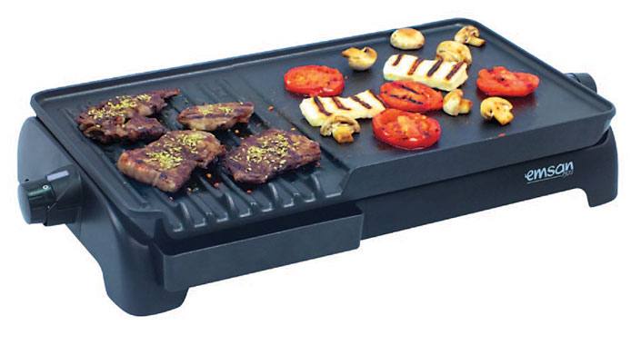 Mangal sever babalara Emsan’dan Feel Steel İkiz Grill