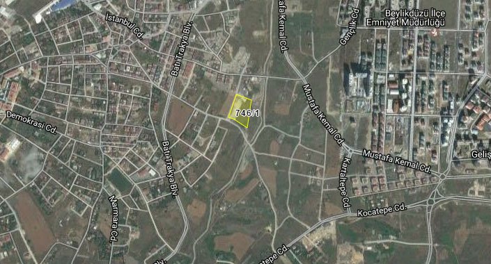 Kavaklı Mahallesi’nde 19 milyon liraya satılık villa arsası