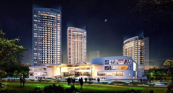 Sur Yapı Marka AVM açıldı