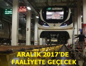 Hacıosman-Yenikapı metrosunda sürücüsüz araçlar raylarda