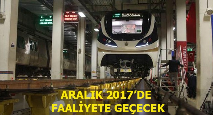 Hacıosman-Yenikapı metrosunda sürücüsüz araçlar raylarda