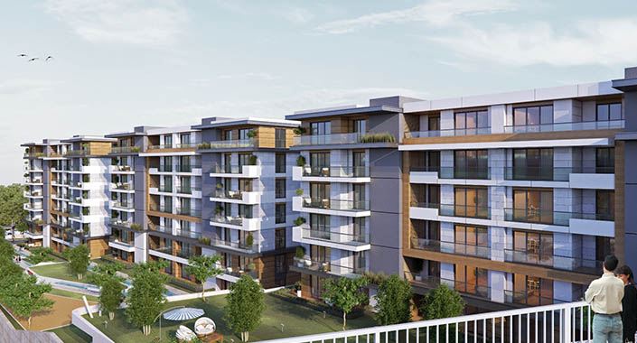 Mod Bahçelievler’de inşaatın yarısı, satışların yüzde 45’i bitti