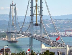 Osmangazi Köprüsü’nden 13 ayda 7 milyon 662 bin araç geçti