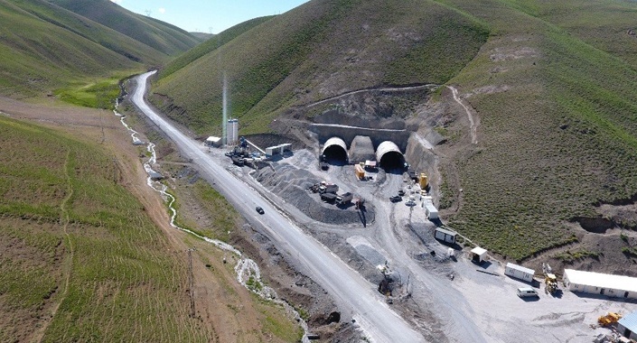 Güzeldere Tüneli ile 45 dakikalık yol 5 dakikaya düşecek