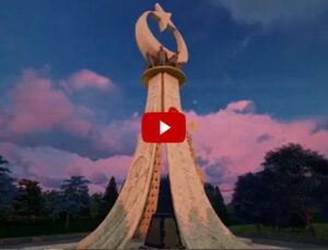 Ankara Beştepe’ye yapılan 15 Temmuz Milli İrade Anıtı…