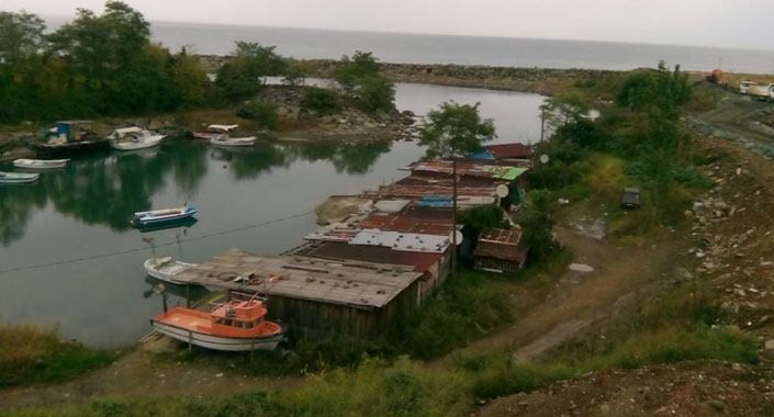 Rize Derepazarı’na balıkçı barınağı yapılıyor
