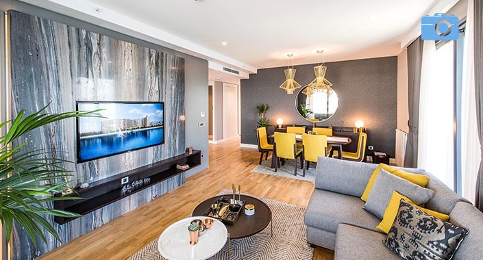 Blue Lake’nin örnek dairesi ilk kez emlaknews.com.tr’de