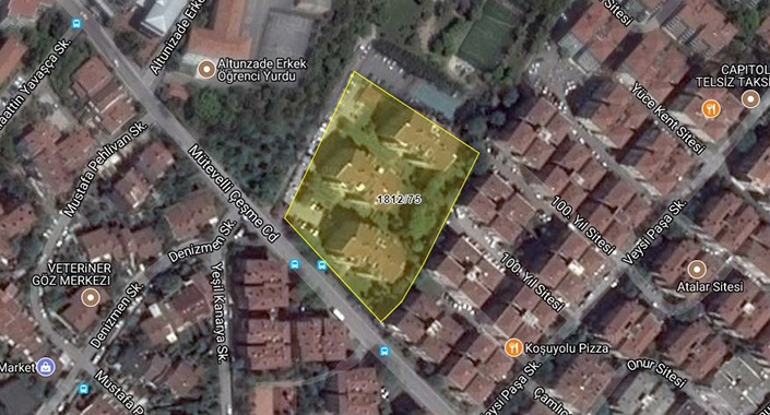 TCDD’den Altunizade’de satılık dubleks ev