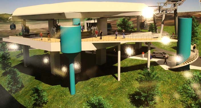 Bursa’da kent içi teleferik hattı için tarihi imza atıldı