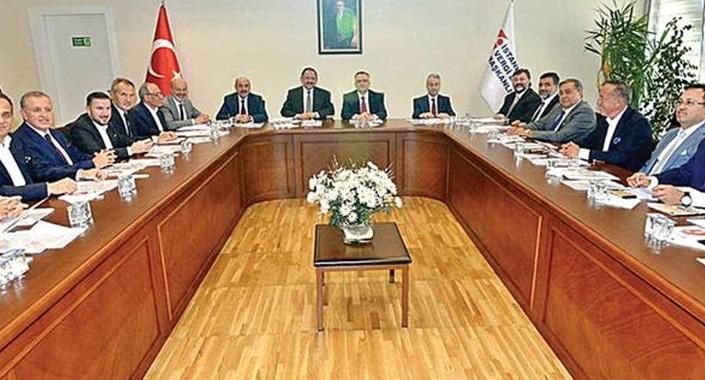 Müteahhit ve bakanlardan imar buluşması