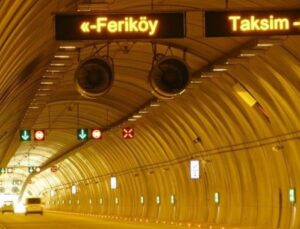 Dolmabahçe-Piyalepaşa Tüneli bakıma alınıyor