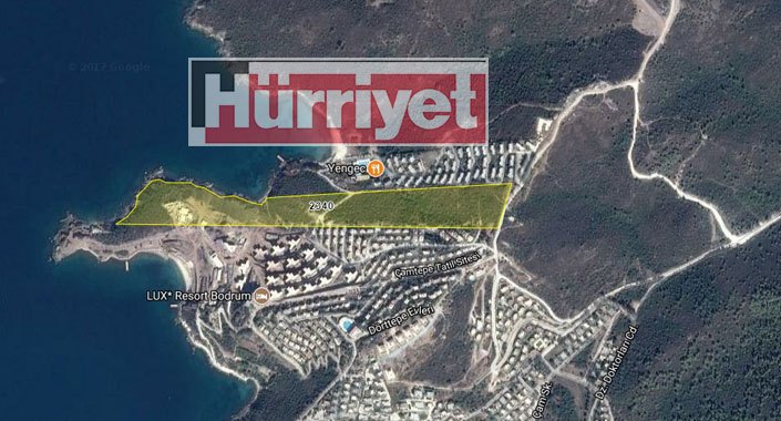 Hürriyet Gazetesi Bodrum Milas’taki arsasını sattı