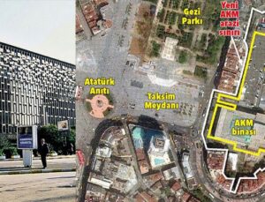 Taksim’deki AKM’nin arsası 7’ye katlanıyor