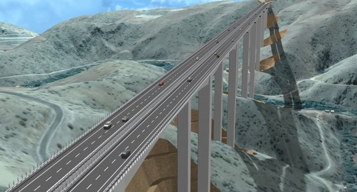 Eğiste Viyadüğü 8 saatte gidilecek yolu 2 saate indirecek