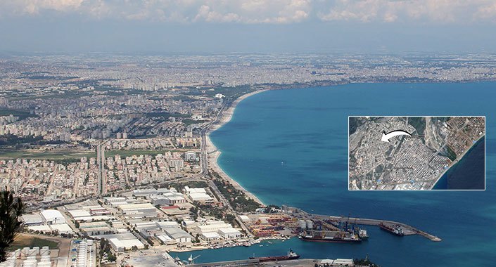 Antalya Konyaaltı’nda merkezi lokasyonda satılık arsa