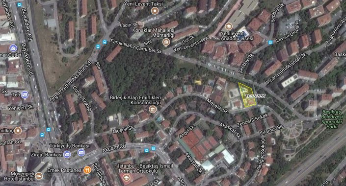 Levent’te 25 milyon TL’ye icradan satılık 5 katlı villa