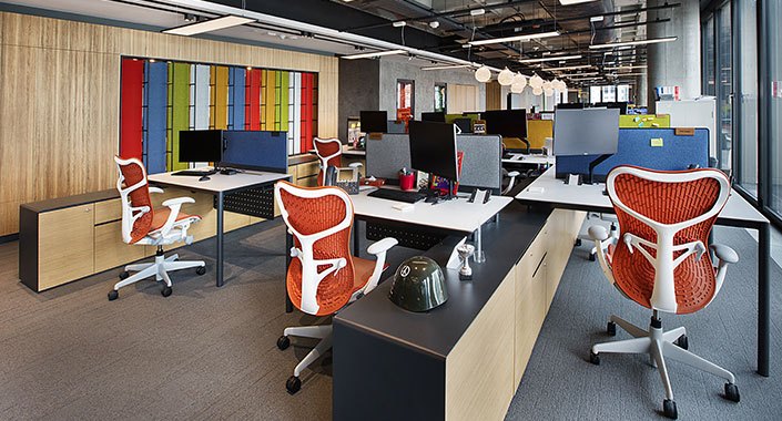 Ofisler modernleşiyor, konfor artıyor