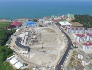 Ordu Stadı’nda inşaat tam gaz devam ediyor